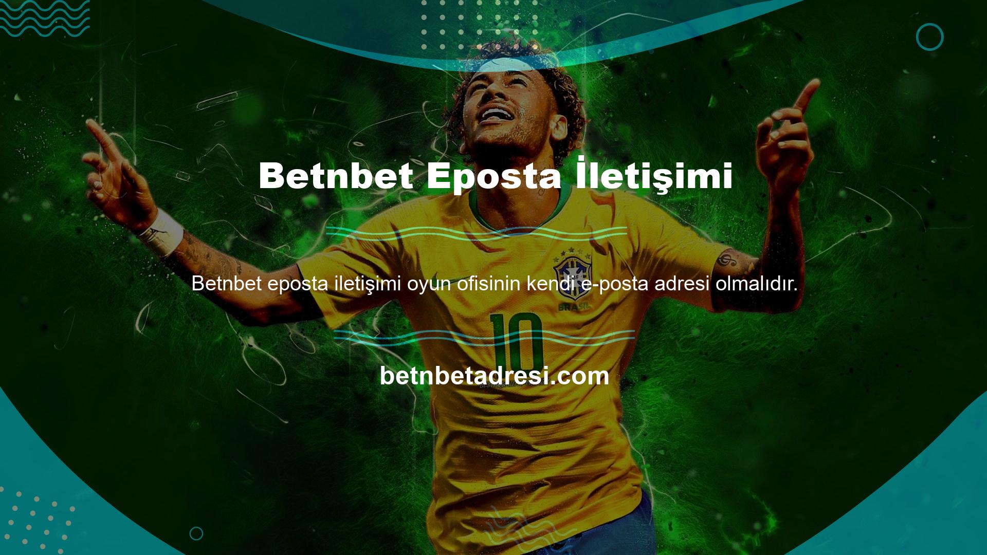 E-posta göndermek için farklı yollarımız var ve en popüler olanı Betnbet Web sitenizdeki müşterilerinizle konuşmak için canlı desteği kullanabilirsiniz
